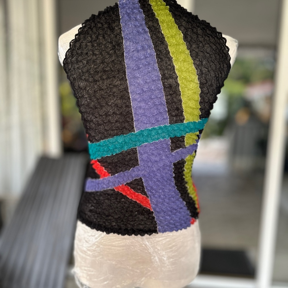 Directives Multicolor Textured Top - Picture 3 of 3